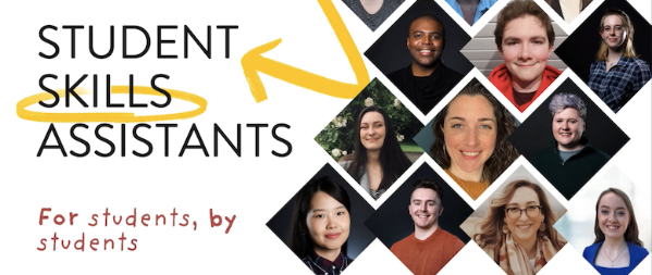 Pictures of student skills assistants